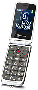 Amplicomms PowerTel M7000i Amplified Clamshell Mobile Phone