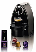 Krups XN2125 Nespresso Essenza Titanium Coffee Machine